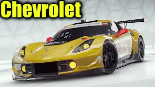 Asphalt 9 Legends CHEVROLET (Corvette GS,Corvette ZR1,Corvette Stingray,Corvette C7.R,Camaro ZL1+LT)