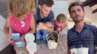 This Father and Daughter Got Surprised on Christmas Day as They Had Nothing to Eat