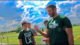 Teaching American Football At A German Grundschule