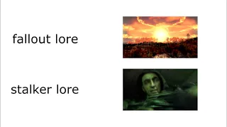 Stalker lore vs Fallout lore