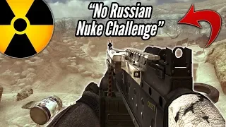 "No Russian" M240 Tactical Nuke Challenge (Modern Warfare 2)