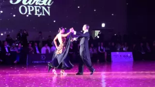 Korea Open 2016 Professional Ballroom Solo Waltz Valerio Colantoni & Monica Nigro