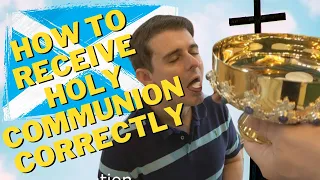 Holy Communion Etiquette - How do you recieve Communion properly?