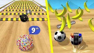 Banana Bonus vs Epic Race Level Gameplay Max Level Going Balls Speedrun