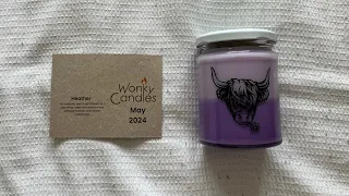 Wonky Candle May Subscription Box Unboxing