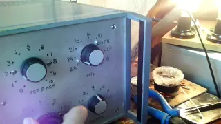 HF amplifier at 2 GK-71.
