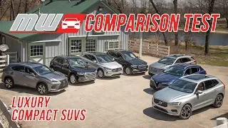 Comparison Test: Luxury Compact SUV Challenge