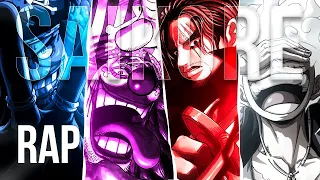 Yonkou RAP - ¡Los NUEVOS EMPERADORES! (Luffy, Shanks, Barbanegra y Buggy) | One Piece
