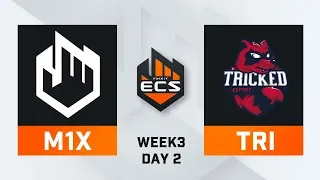 m1x vs Tricked - Map 1 - Train (ECS Season 8 - Week 3 - DAY2)