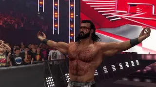 W2K24 - Drew McIntyre vs. Roman Reigns on Monday Night RAW