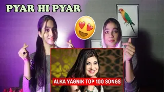 Top 100 Songs Of Alka Yagnik | Random 100 Hit Songs Of Alka Yagnik@spicythink