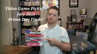 Video Game Pickup Video : July 2023 Prime Day Pickups!