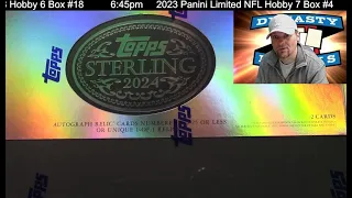 INSANE 🔥 2024 Topps Sterling and Tribute Baseball Card 8 Box Mixer Case Break #1