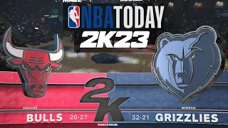 BULLS at GRIZZLIES | NBA 2K23 GAMEPLAY | February 7, 2023