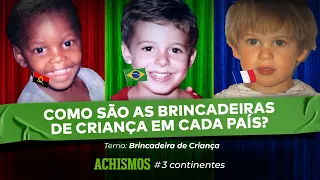 COMO AS BRINCADEIRAS DE CRIANÇA TE PREPARAM PRA SER UM ADULTO TRISTE | #3CONTINENTES #11