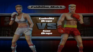 Rocky Legends - Play As Ludmilla Drago (PS2)