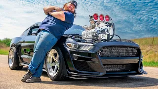 I Built a 1500HP Big Block Mustang for Burnouts2022 Part 2 #shorts