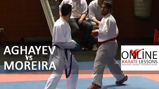 Rafael Aghayev (AZE) vs Nuno Moreira (POR) Karate1 Premier League Dutch Open 2015