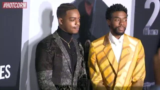 21 BRIDGES | Chadwick Boseman and the cast @ World Première in New York | HOT CORN