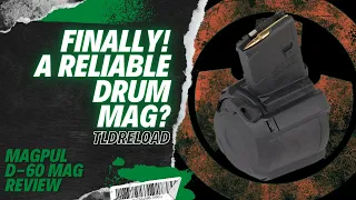 Finally! A RELIABLE Drum Magazine?! - Magpul D-60 Review