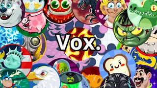 The Best of 2023: Vox. Solo Agar.io Plays Compilation - (AGARIO MOBILE)