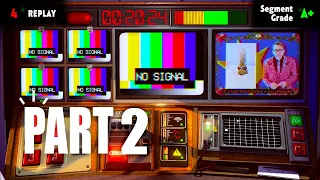 Not For Broadcast Let's Play Gameplay Walkthrough - Part 2 - Odd Interviews - [PC 1080p]