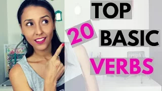 Basic English: Top 20 Most Common Verbs In English - Lesson 21