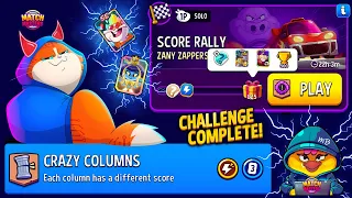 Zany Zappers Solo Challenge Score Rally 825 points/ PVP Crazy Columns + Lightning Strike + Sprint