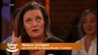 Rebecca Carrington beim "Kölner Treff" Teil 2 (WDR 2009)