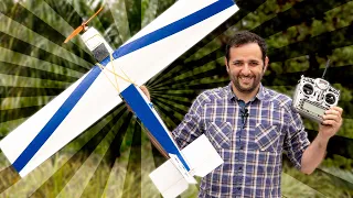 Como fazer um AEROMODELO DE CONTROLE REMOTO