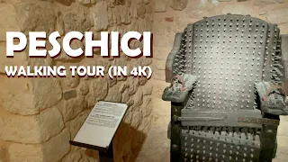 PESCHICI, Puglia, Italy walking tour in 4k ⛱️ Gargano, summer destination