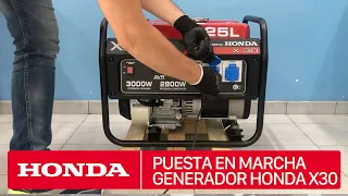 Puesta en marcha generador Honda X30