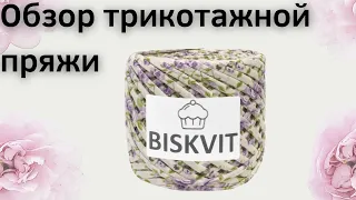 Обзор трикотажной пряжи. Biskvit Джульетта. Бисквит. Каким крючком вязать.