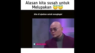 Alasan Kita Susah Melupakan Masalalu Nih Kata Om Deddy Corbuzier❗