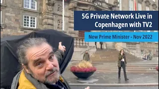 A 5G NPN Broadcast of the 2022 Danish Elections with TV2