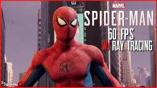 SPIDER-MAN (PS5) "Performance RT" Mode Gameplay | 60FPS W/ Ray Tracing