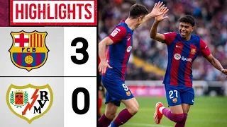 Barcelona vs Rayo Vallecano 3-0 || All Goals & Extended Highlights | La Liga 2023/2024