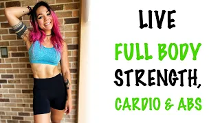 BODYWEIGHT Strength, Cardio & Abs Full Body at Home Workout
