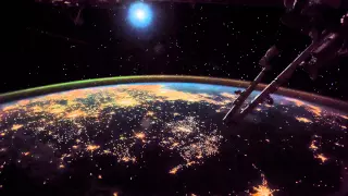 ISS Timelapse - Follow the Moon to the Gulf of Mexico (11 Febbraio 2015)