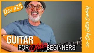 How to PLAY GUITAR for OLDER BEGINNERS