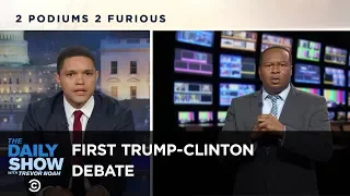 Sparks Fly at the First Trump-Clinton Presidential Debate: The Daily Show