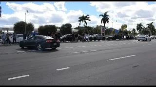 INSANE CARS & COFFEE WPB PULLOUTS 1/8/23 Pt 2!!