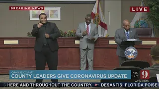 LIVE VIDEO: Orange Co. leaders update reopening plan before DeSantis announcement