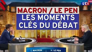 Macron / Le Pen : les moments clés d'un débat musclé