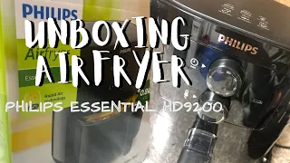 PHILIPS ESSENTIAL AIRFRYER HD9200 | UNBOXING