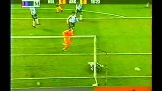 2003 (February 12) Holland 1-Argentina 0 (Friendly).mpg