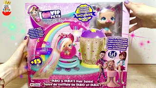 I Love VIP PETS FABIO & FABIA'S Exclusive Beauty Salon, Surprises, Cartoon, VIPPETS Hair Salon