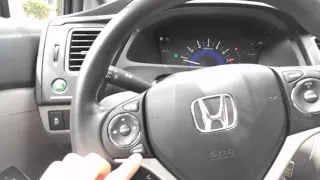 Honda Civic iMID Hidden Menu