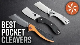 Best Pocket Cleaver Folding Knives Available in 2019 at KnifeCenter.com