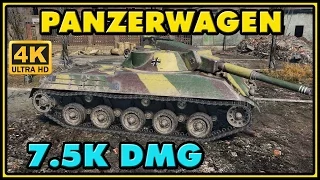 World of Tanks | Rheinmetall Panzerwagen - 6 Kills - 7,5K Damage Gameplay